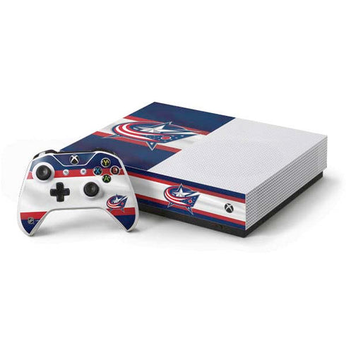 NHL Columbus Blue Jackets Alternate Jersey Xbox One S All-Digital Edition Bundle Skin
