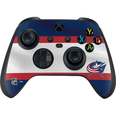 NHL Columbus Blue Jackets Alternate Jersey Xbox Series X Bundle Skin
