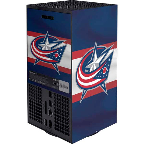 NHL Columbus Blue Jackets Alternate Jersey XBox Series X Digital Edition Bundle Skin