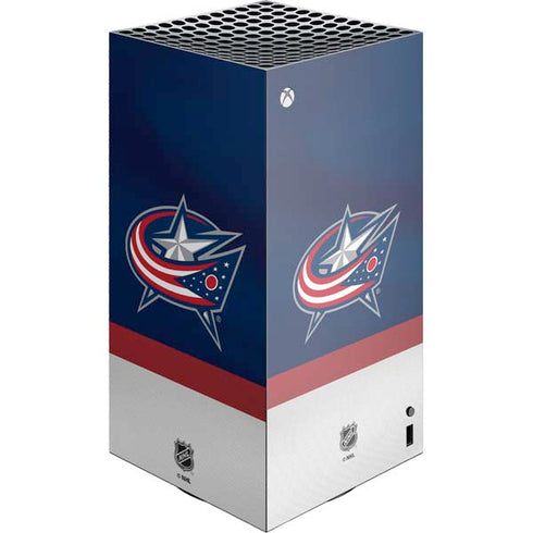 NHL Columbus Blue Jackets Alternate Jersey Xbox Series X Skins