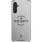 NHL Columbus Blue Jackets Black Text Galaxy A17 Clear Case