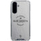 NHL Columbus Blue Jackets Black Text Galaxy A36 5G Clear Case