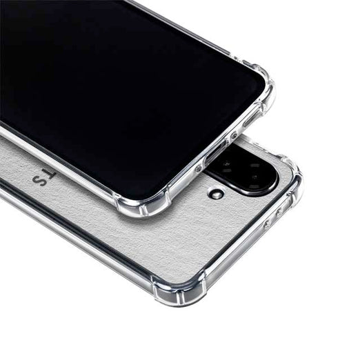 NHL Columbus Blue Jackets Black Text Galaxy A36 5G Clear Case