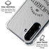 NHL Columbus Blue Jackets Black Text Galaxy A36 5G Clear Case