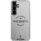 NHL Columbus Blue Jackets Black Text Galaxy S26 Plus Clear Case