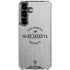 NHL Columbus Blue Jackets Black Text Galaxy S26 Plus Clear Case