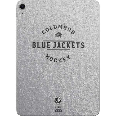 NHL Columbus Blue Jackets Black Text Apple iPad Air Skin