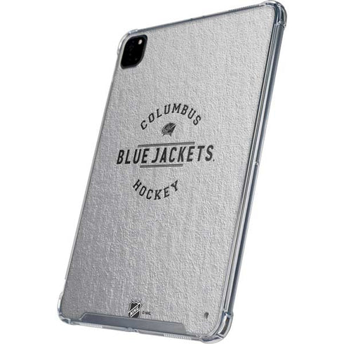 NHL Columbus Blue Jackets Black Text iPad Cases