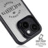 NHL Columbus Blue Jackets Black Text iPhone 14 Plus Kickstand Case