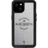 NHL Columbus Blue Jackets Black Text iPhone 15 Plus Waterproof Case