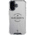 NHL Columbus Blue Jackets Black Text iPhone 16 Clear Case