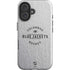 NHL Columbus Blue Jackets Black Text iPhone 16 Impact Case