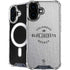 NHL Columbus Blue Jackets Black Text iPhone 16 MagSafe Case