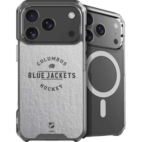 NHL Columbus Blue Jackets Black Text iPhone 18 Pro Max MagSafe Case