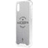NHL Columbus Blue Jackets Black Text iPhone XS Clear Case