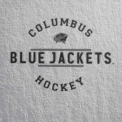 NHL Columbus Blue Jackets Black Text iPhone XS Max Skin