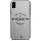 NHL Columbus Blue Jackets Black Text iPhone XS Skin