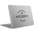 NHL Columbus Blue Jackets Black Text Apple MacBook Air Skin