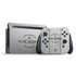 NHL Columbus Blue Jackets Black Text Nintendo Skins