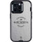 NHL Columbus Blue Jackets Black Text Otterbox Defender iPhone Skin