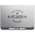 NHL Columbus Blue Jackets Black Text Dell Precision Skin