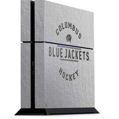 NHL Columbus Blue Jackets Black Text PlayStation PS4 Skins