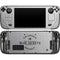 NHL Columbus Blue Jackets Black Text Steam Deck Handheld Gaming Computer OLED Skin