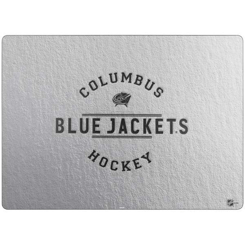 NHL Columbus Blue Jackets Black Text Surface Laptop 7 15in Skin