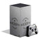 NHL Columbus Blue Jackets Black Text XBox Series X Digital Edition Bundle Skin