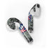 NHL Columbus Blue Jackets Camo Apple AirPods Skin