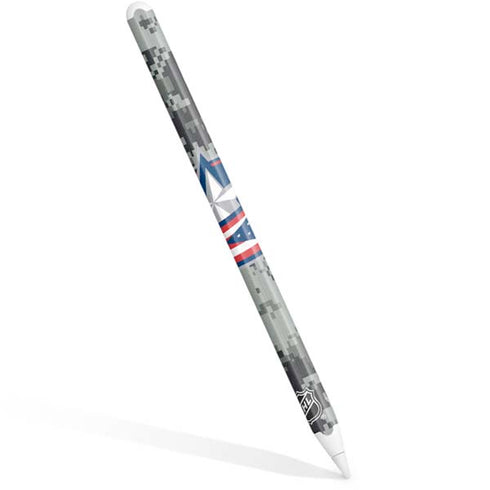 NHL Columbus Blue Jackets Camo Apple Pencil (2nd Gen 2019) Skin