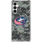 NHL Columbus Blue Jackets Camo Galaxy A16 5G Clear Case