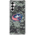 NHL Columbus Blue Jackets Camo Galaxy A16 5G Clear Case