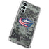 NHL Columbus Blue Jackets Camo Galaxy A16 5G Clear Case