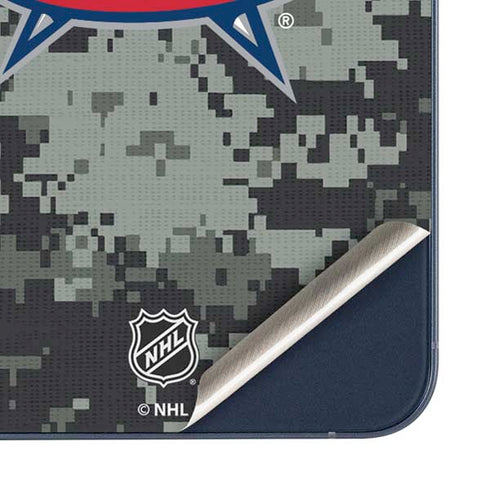 NHL Columbus Blue Jackets Camo Galaxy A36 5G Skin