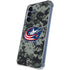 NHL Columbus Blue Jackets Camo Galaxy A55 5G Clear Case