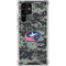 NHL Columbus Blue Jackets Camo Galaxy S23 Ultra Clear Case