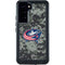 NHL Columbus Blue Jackets Camo Galaxy S24 Plus Waterproof Case