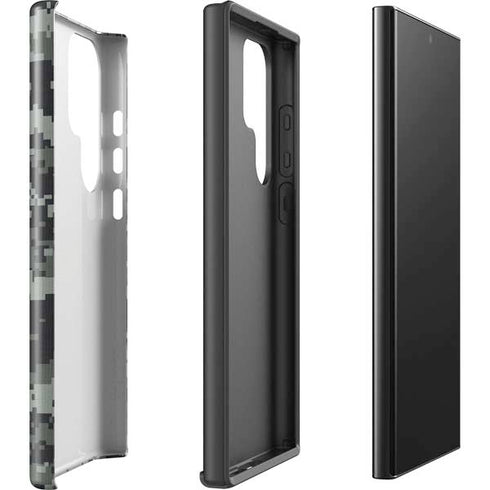 NHL Columbus Blue Jackets Camo Galaxy S25 Ultra Impact Case