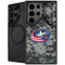 NHL Columbus Blue Jackets Camo Galaxy S25 Ultra Kickstand Case