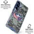 NHL Columbus Blue Jackets Camo Galaxy S25 Plus Clear Case