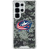 NHL Columbus Blue Jackets Camo Galaxy S25 Ultra Clear Case