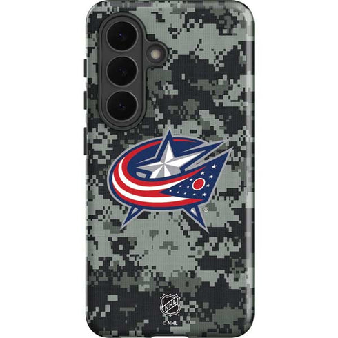 NHL Columbus Blue Jackets Camo Galaxy S26 Impact Case