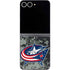 NHL Columbus Blue Jackets Camo Galaxy Z Flip6 Skin