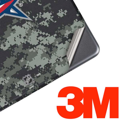 NHL Columbus Blue Jackets Camo iPad Skins