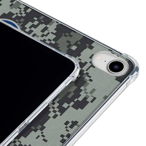 NHL Columbus Blue Jackets Camo iPad 11th Gen (2025) Clear Case