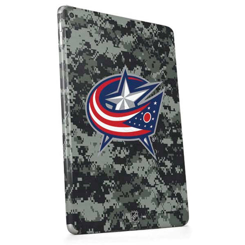 NHL Columbus Blue Jackets Camo Apple iPad Skin