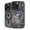 NHL Columbus Blue Jackets Camo iPhone 13 Pro Max Kickstand Case