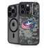 NHL Columbus Blue Jackets Camo iPhone 13 Pro Max Kickstand Case