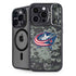 NHL Columbus Blue Jackets Camo iPhone 14 Pro Kickstand Case